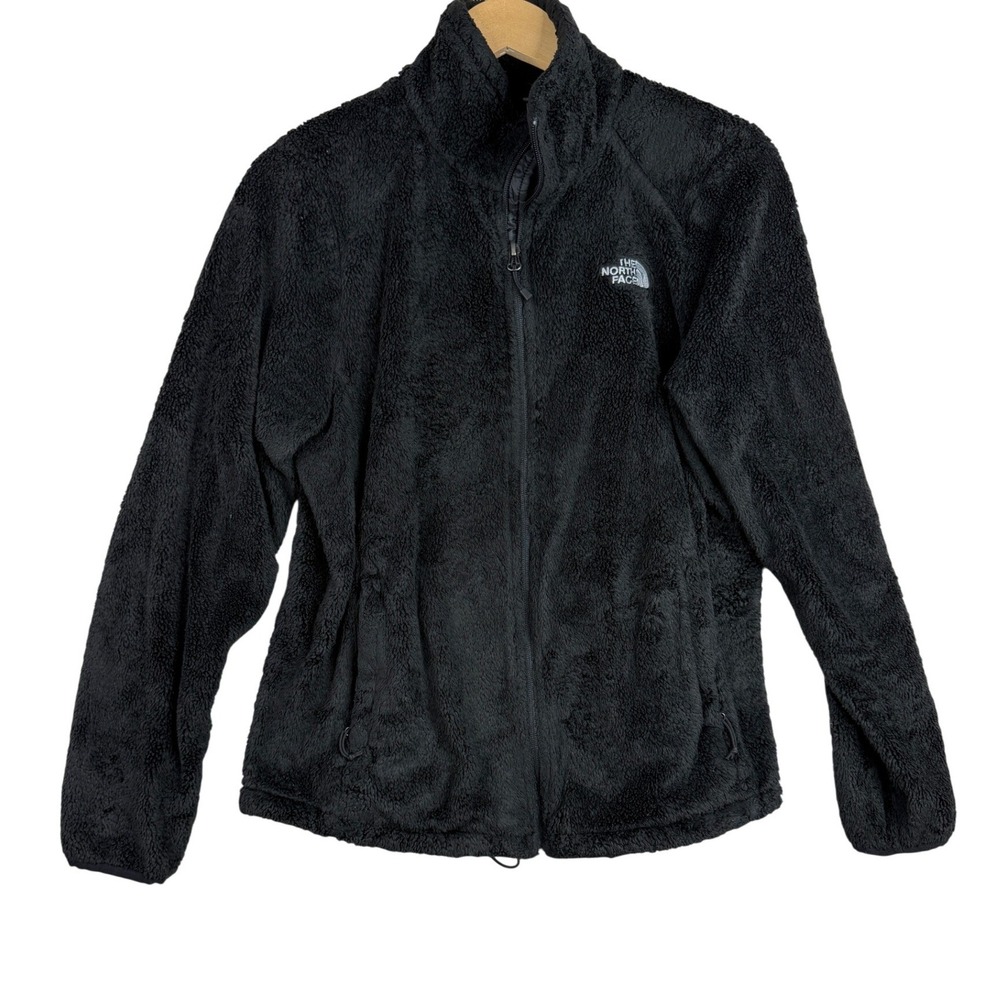 The North Face Osito Full Zip Plush Fleece Jacket size Large Black